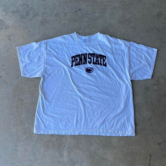 90s 1990s Penn State University college tee Mens size XXL - Picture 1 of 2
